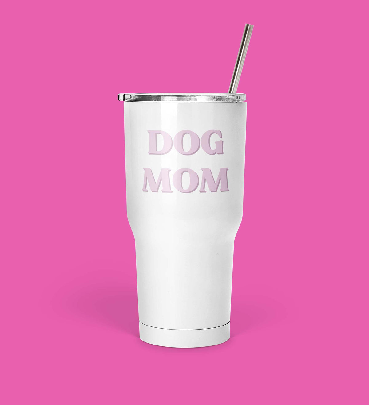 Purple Layered Dog Mom Mug