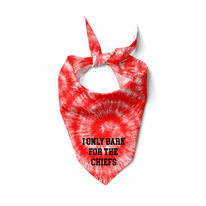 Spirit Wear - I Only Bark for TEAM Bandana