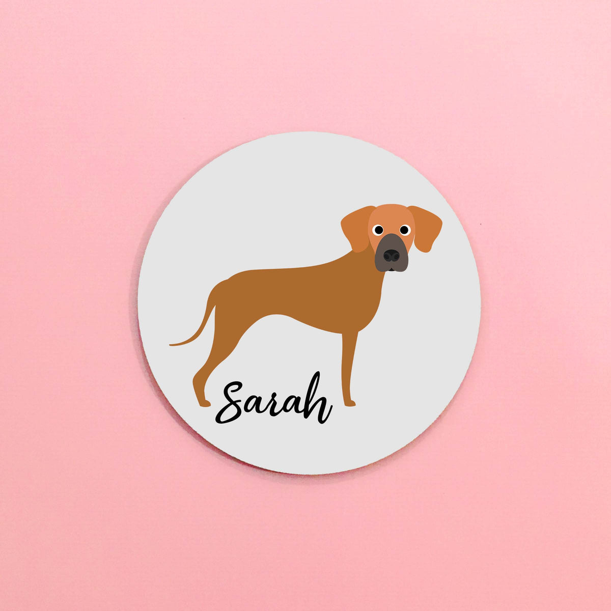 Rhodesian Ridgeback Mouse Pad - The Dapper Paw