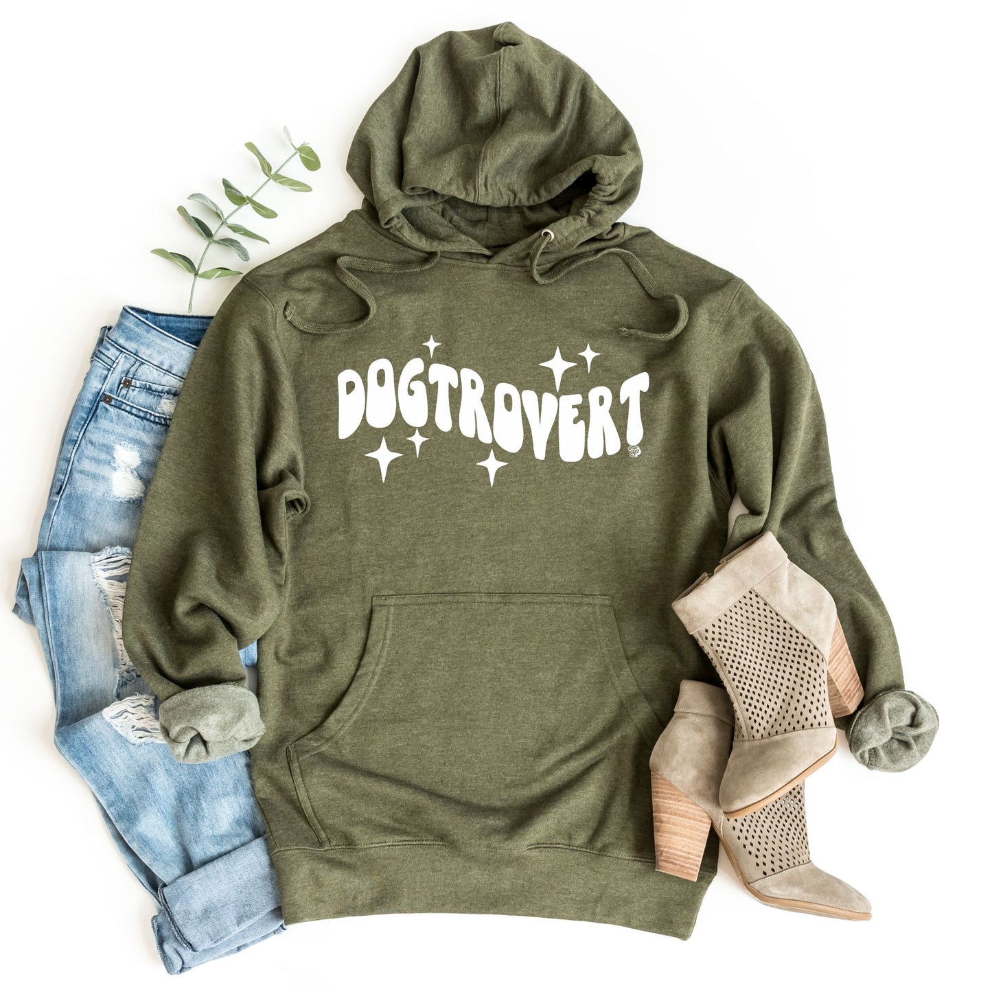 Dogtrovert Retro Wave Hoodie (DP1016-SP)