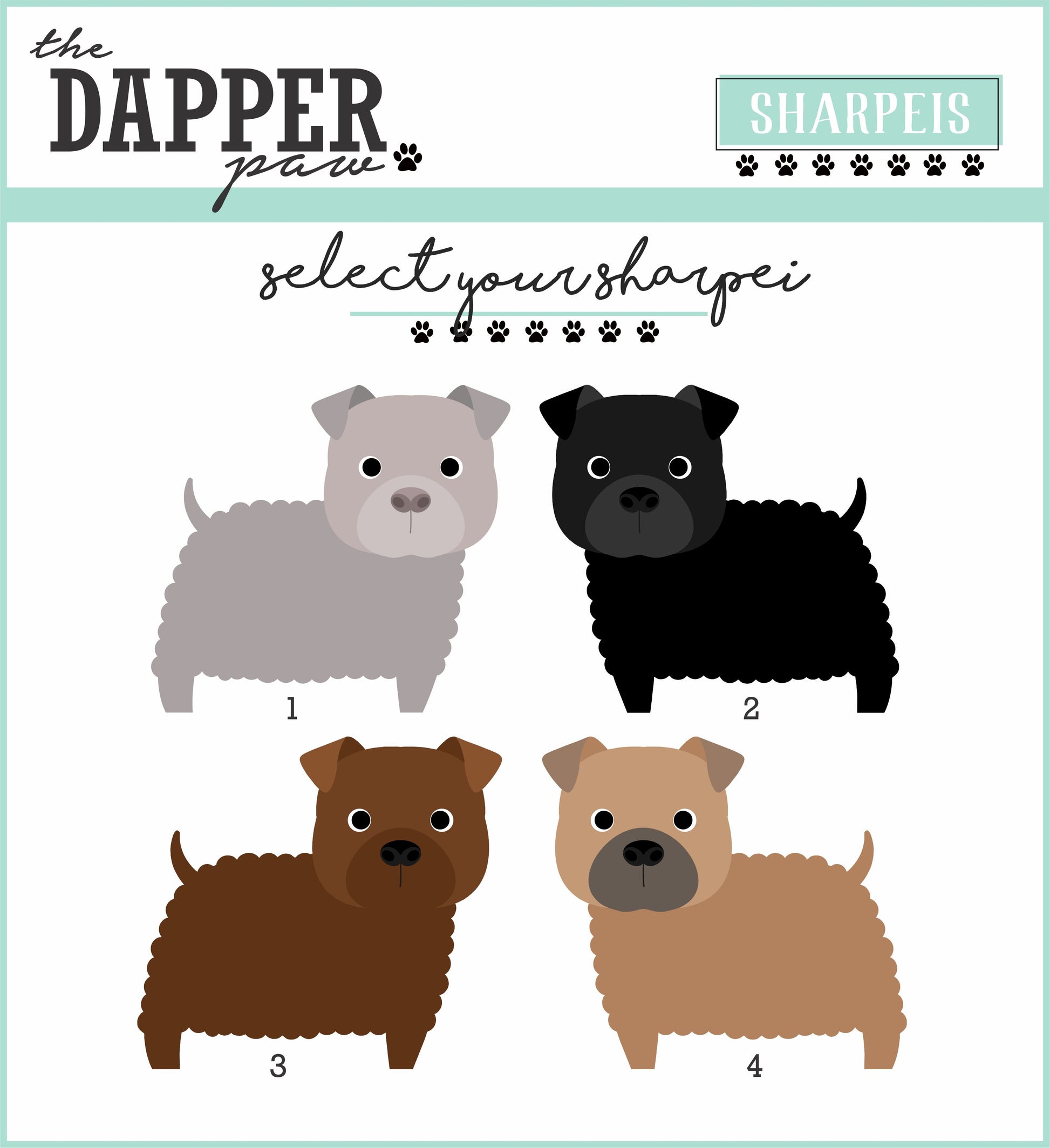 In Memory Of - Single Pet Cartoon Ornament - The Dapper Paw
