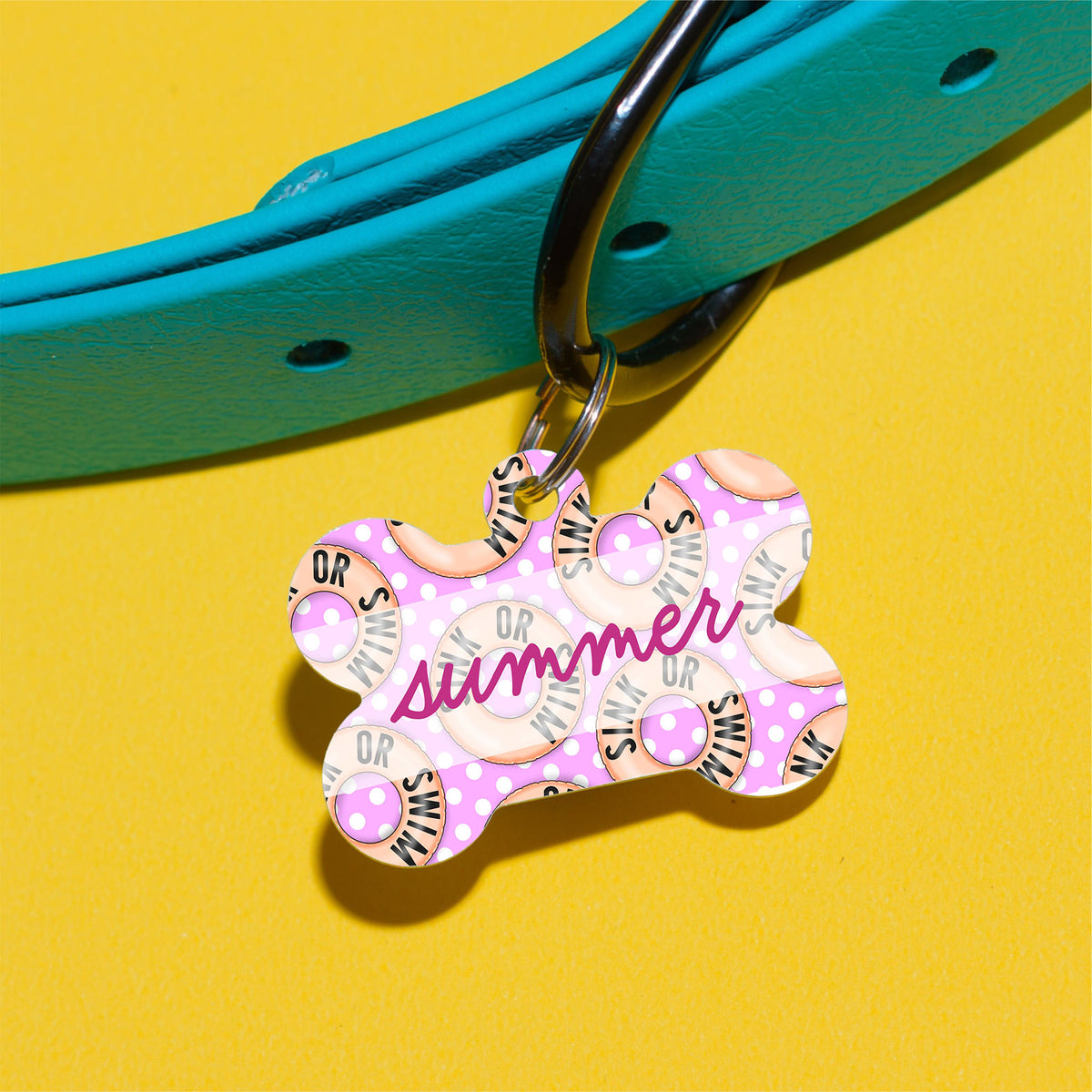 Sink or Swim Pet ID Tag - The Dapper Paw