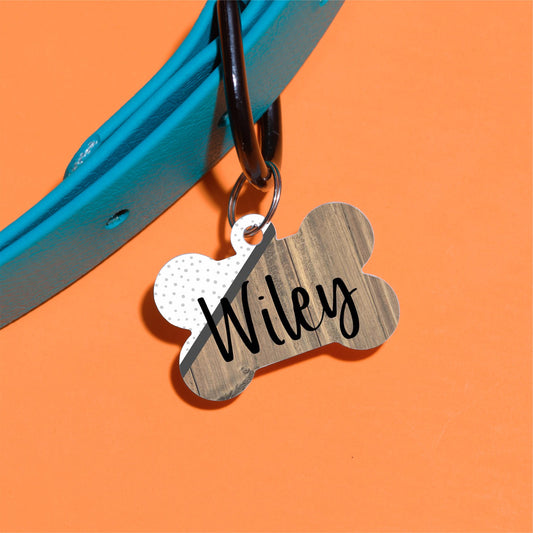 Off The Edge Pet ID Tag - The Dapper Paw