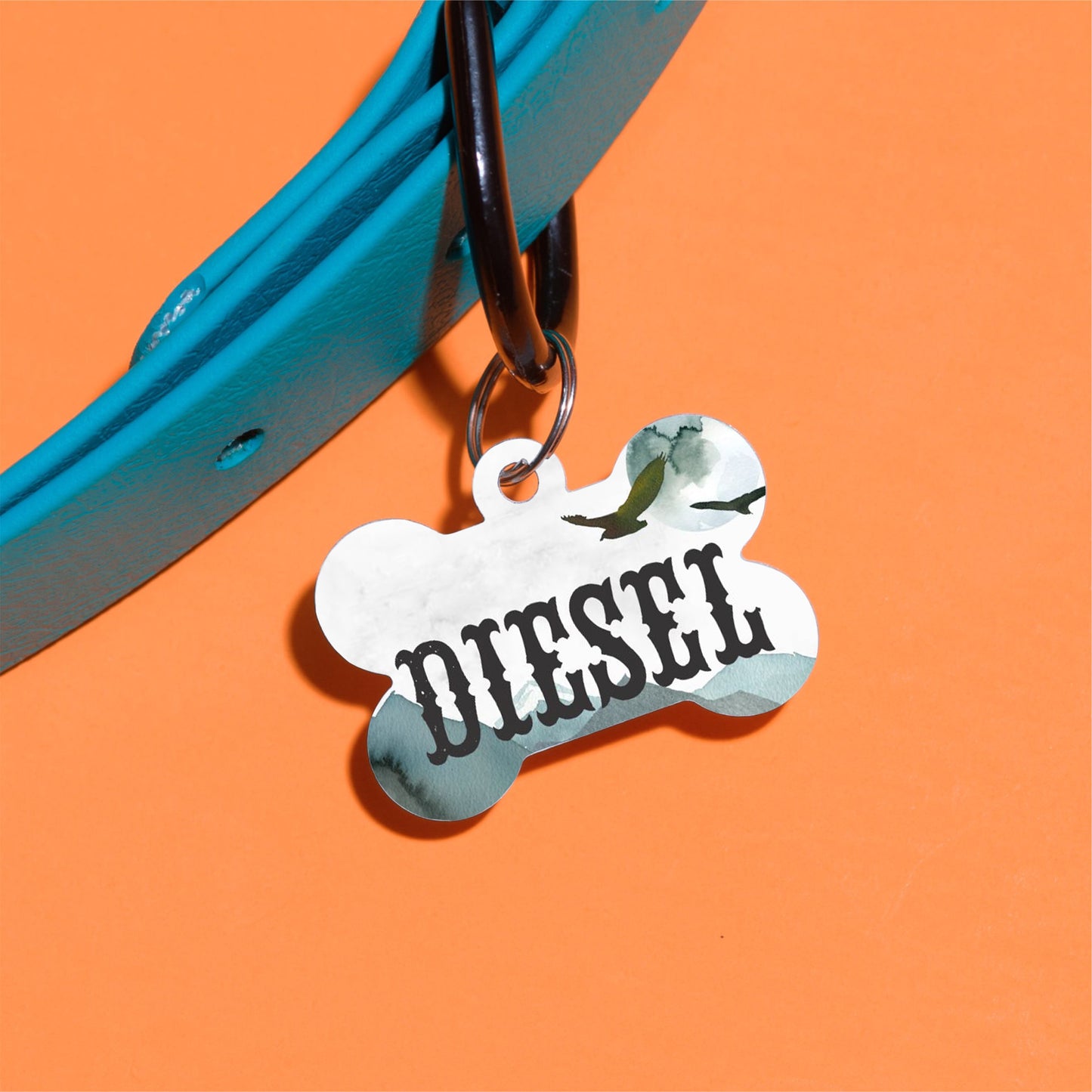 Mountain View Pet ID Tag - The Dapper Paw