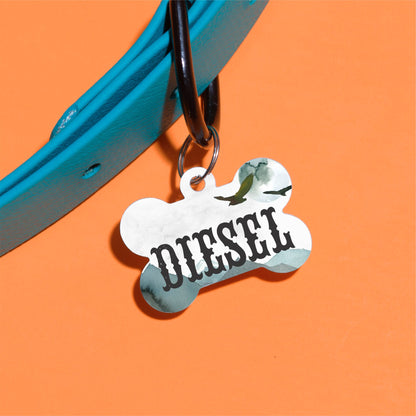 Mountain View Pet ID Tag - The Dapper Paw
