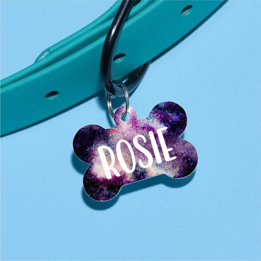Galaxy Pet ID Tag - The Dapper Paw
