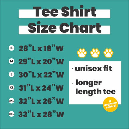 Arched Collegiate Dog Mom Tee | DP1236