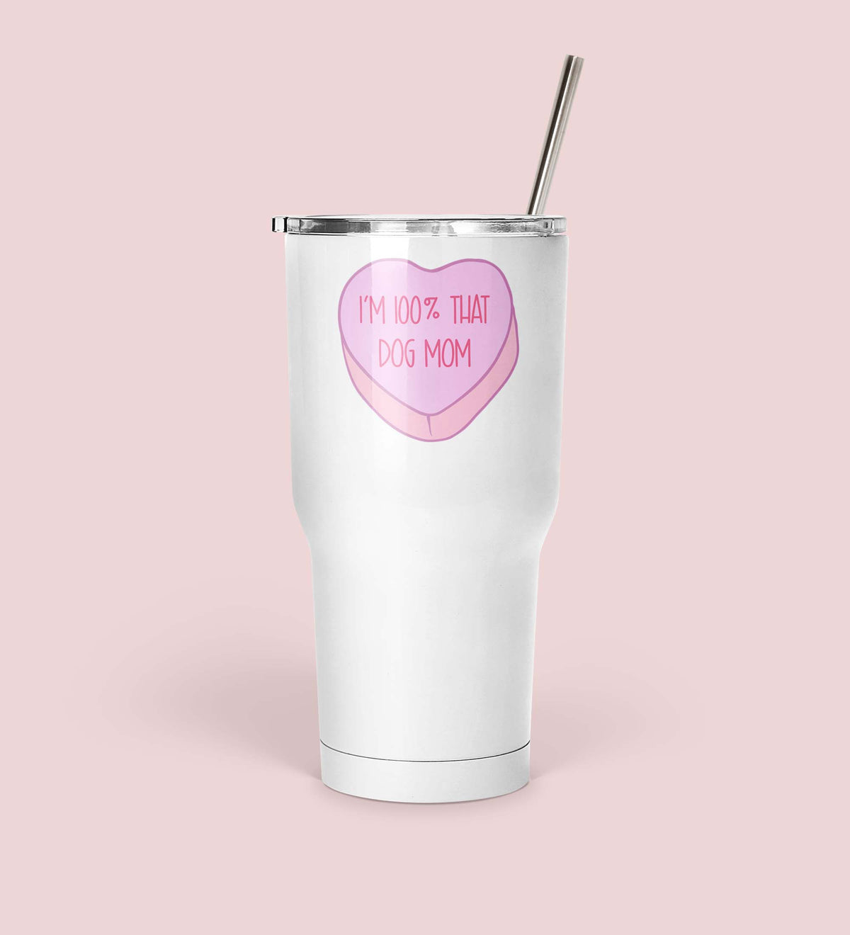 I'm 100% That Dog Mom Heart Mug