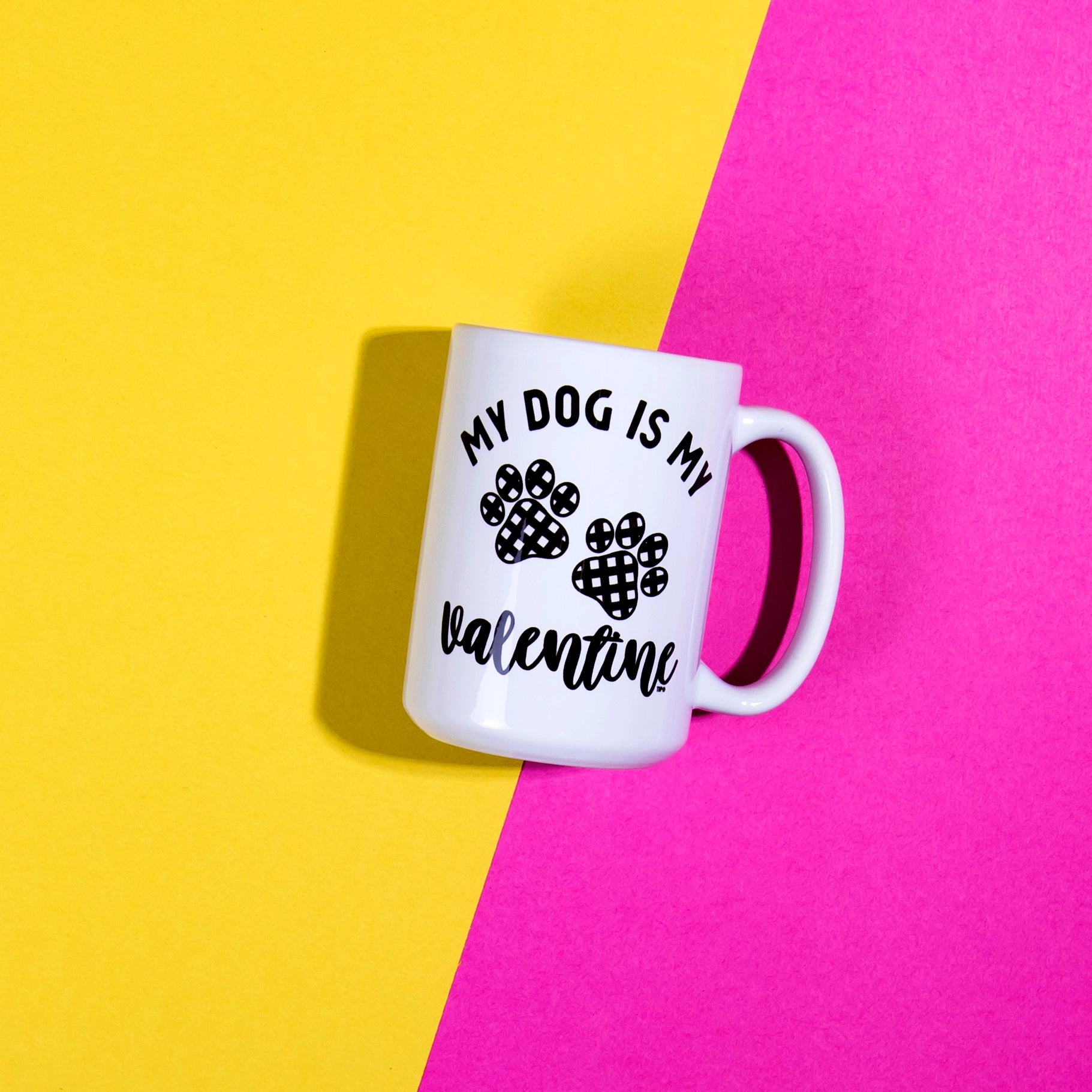My Dog is My Valentine Coffee Mug - The Dapper Paw