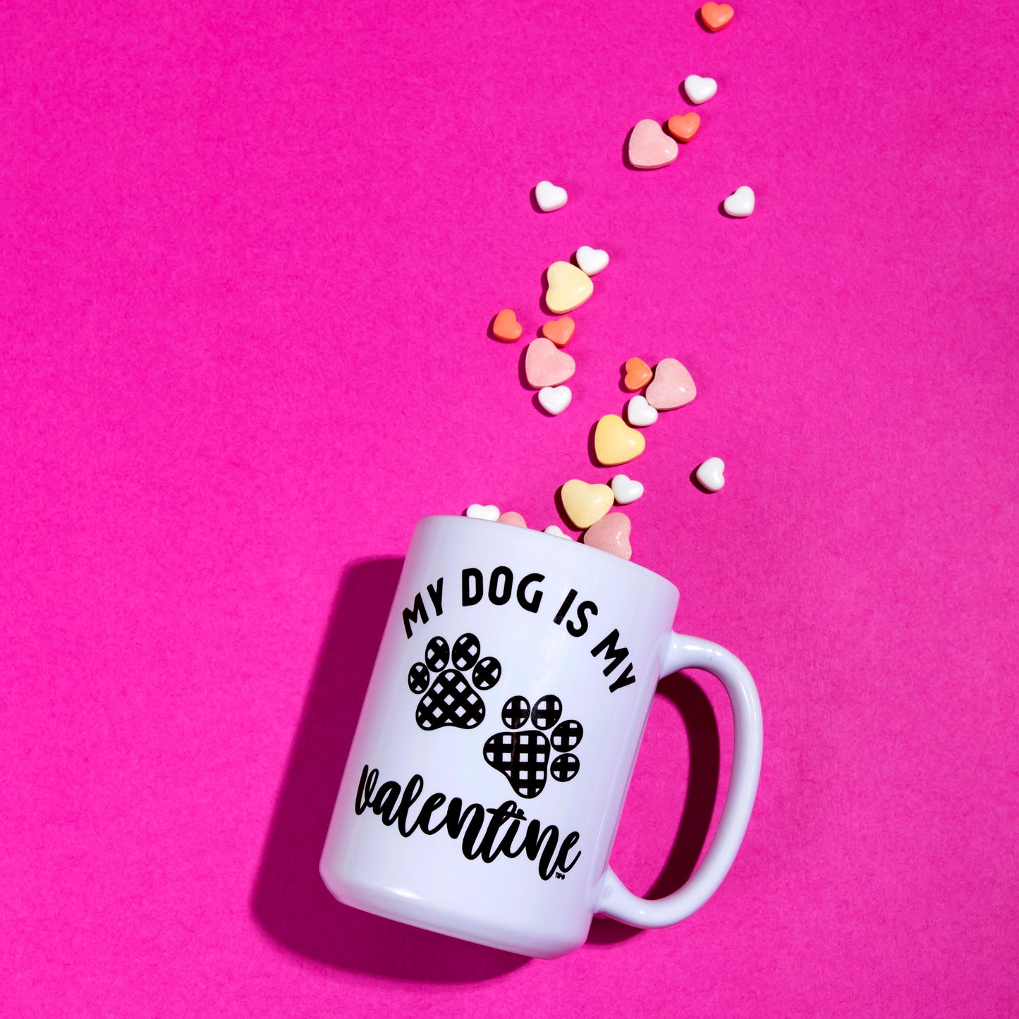 My Dog is My Valentine Coffee Mug - The Dapper Paw