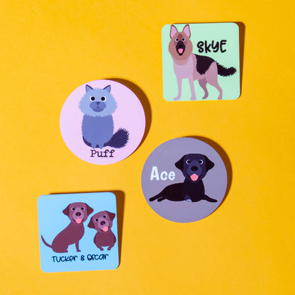 ALL BREEDS - Multiple Pet Magnet - The Dapper Paw
