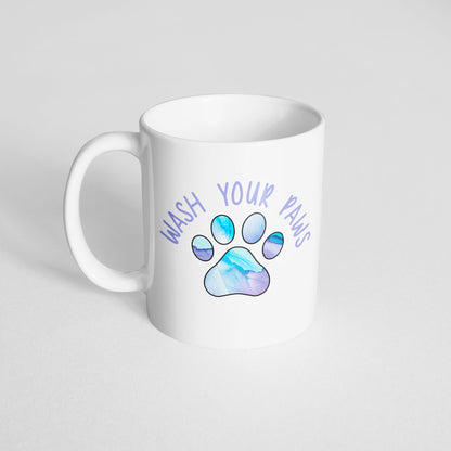 Wash Your Paws Mug - The Dapper Paw