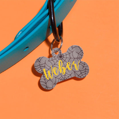 Webster's Web Pet ID Tag