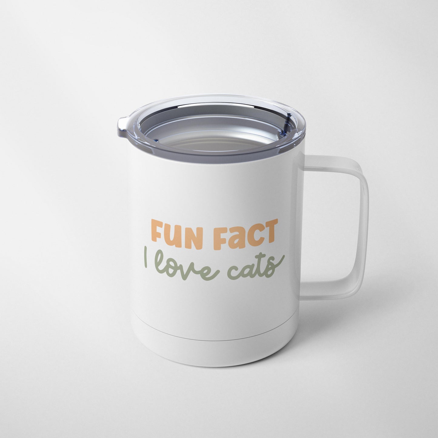 Fun Fact: I Love Cats Mug - The Dapper Paw