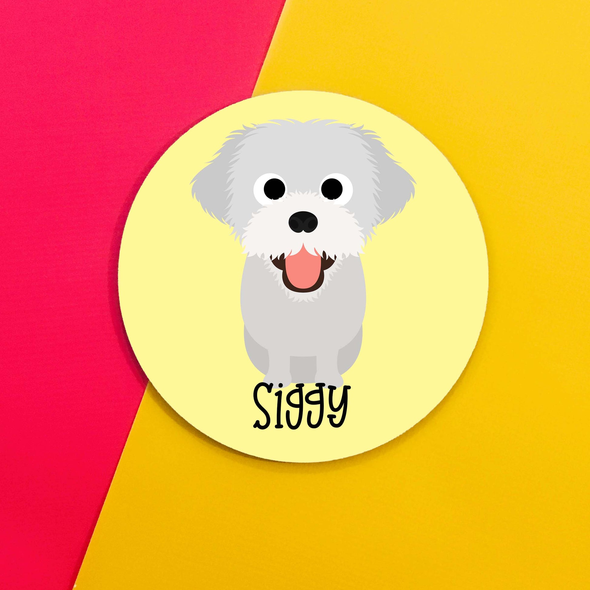 Coton de Tulear Mouse Pad - The Dapper Paw