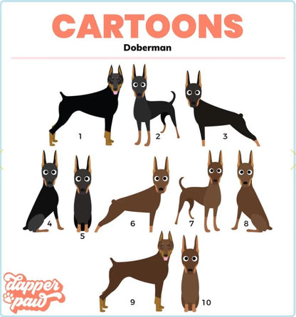 Doberman Mug - The Dapper Paw