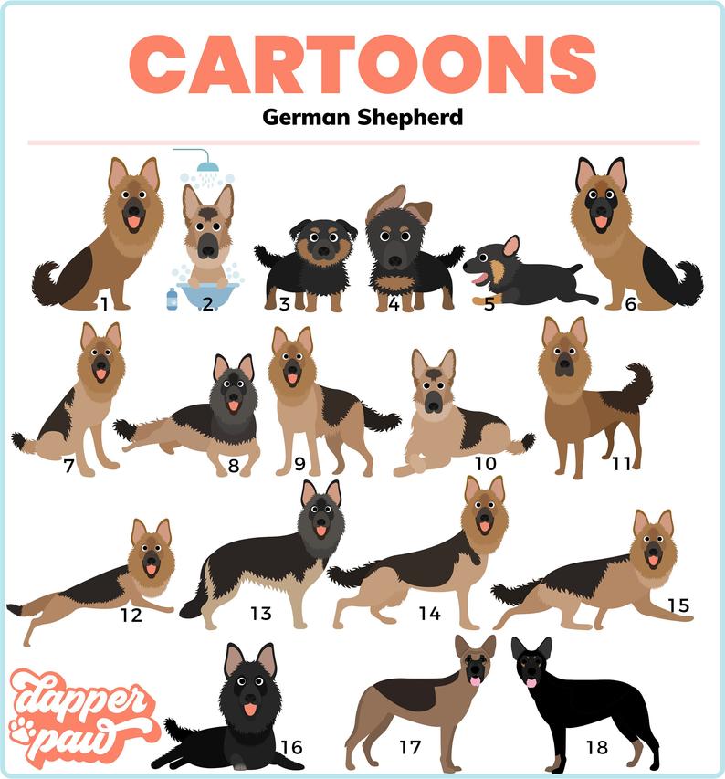 German Shepherd Mouse Pad - The Dapper Paw