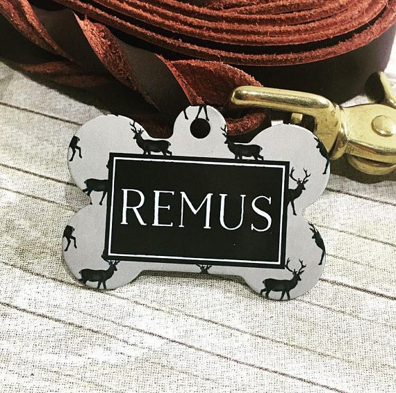 Deer Silhouette Pet ID Tag - The Dapper Paw