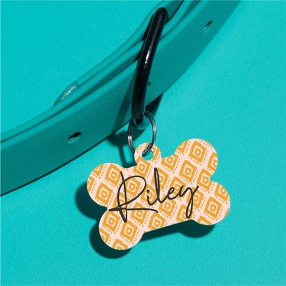 Happy Tiles Pet ID Tag - The Dapper Paw