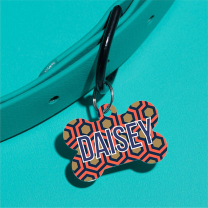 Copy of Riley Floral Pet ID Tag - The Dapper Paw