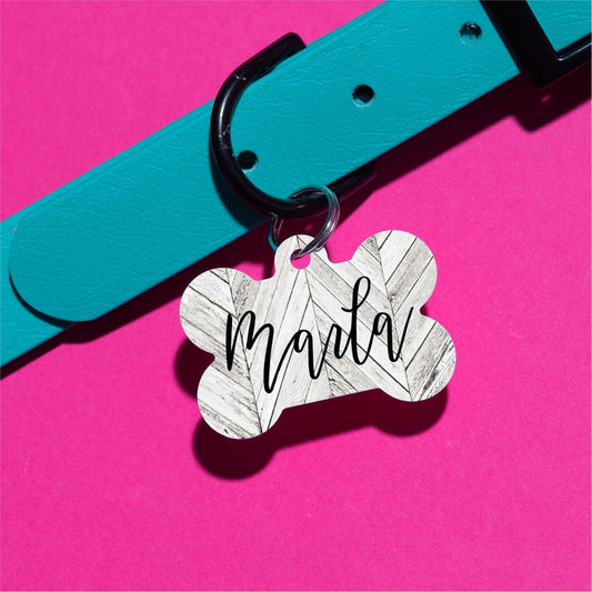 Farmhouse Pet ID Tag - The Dapper Paw