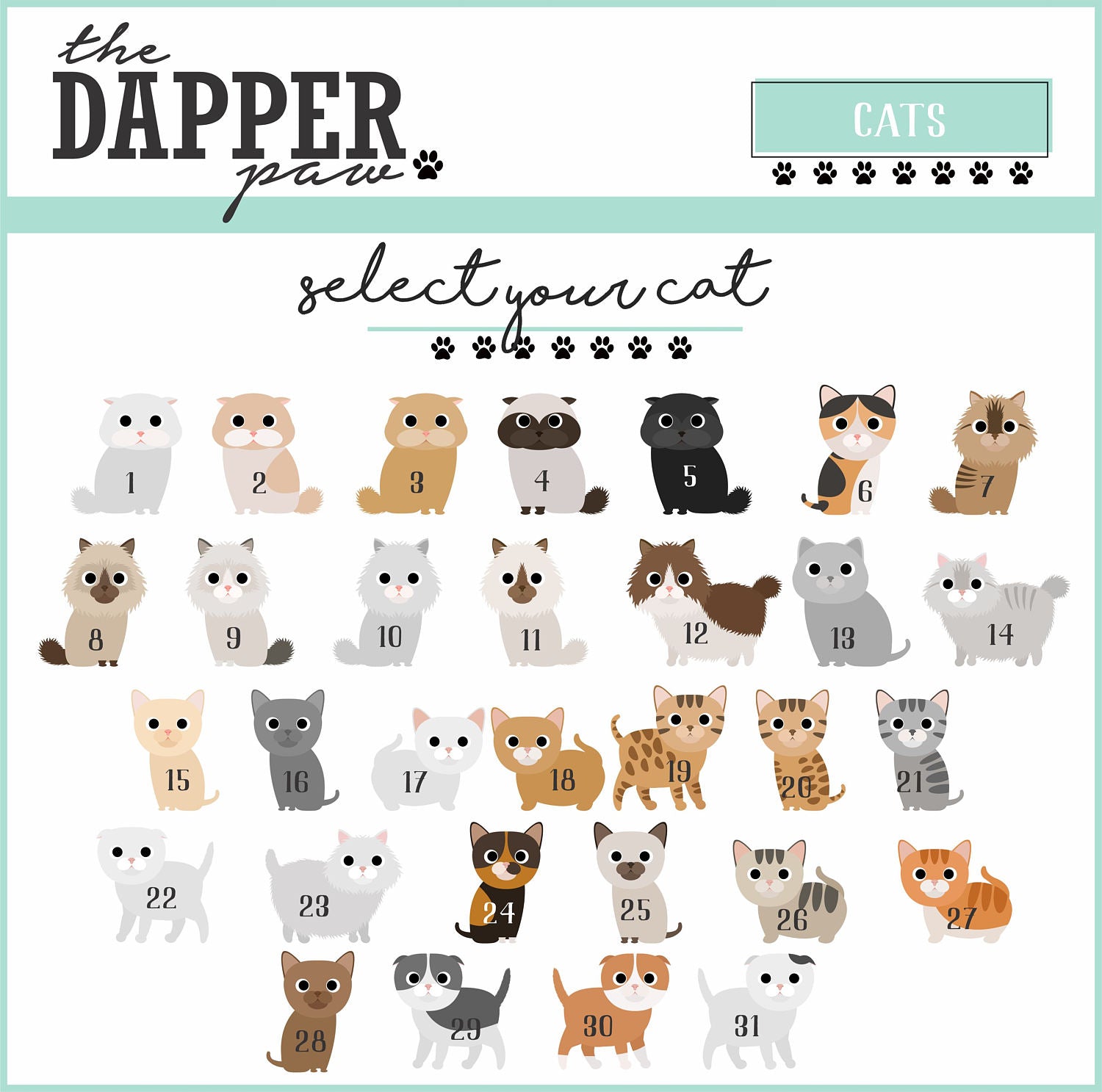 Cat Mug - The Dapper Paw