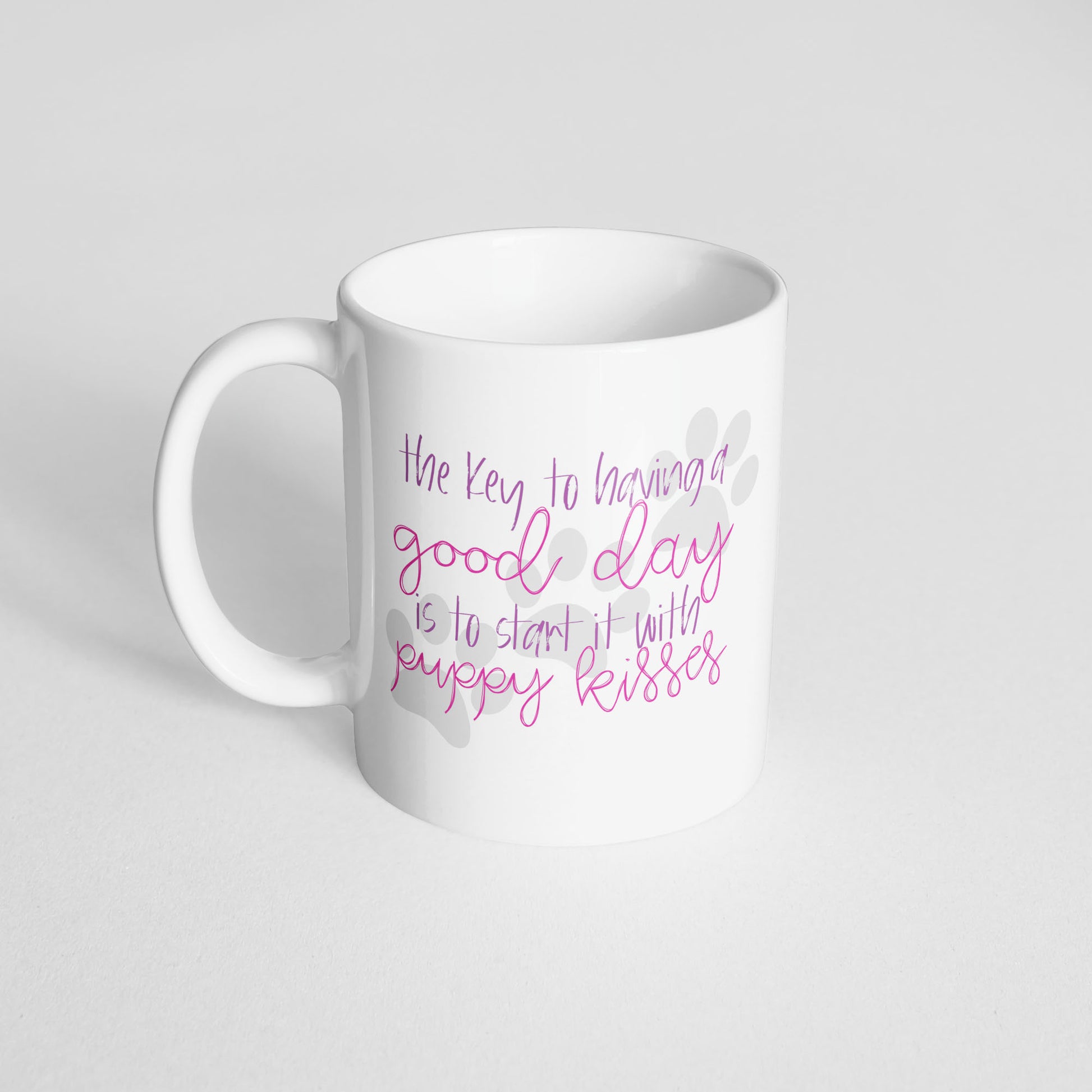 The Key to a Good Day Mug - The Dapper Paw