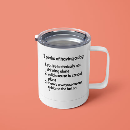 Perks of Having a Dog Mug - The Dapper Paw