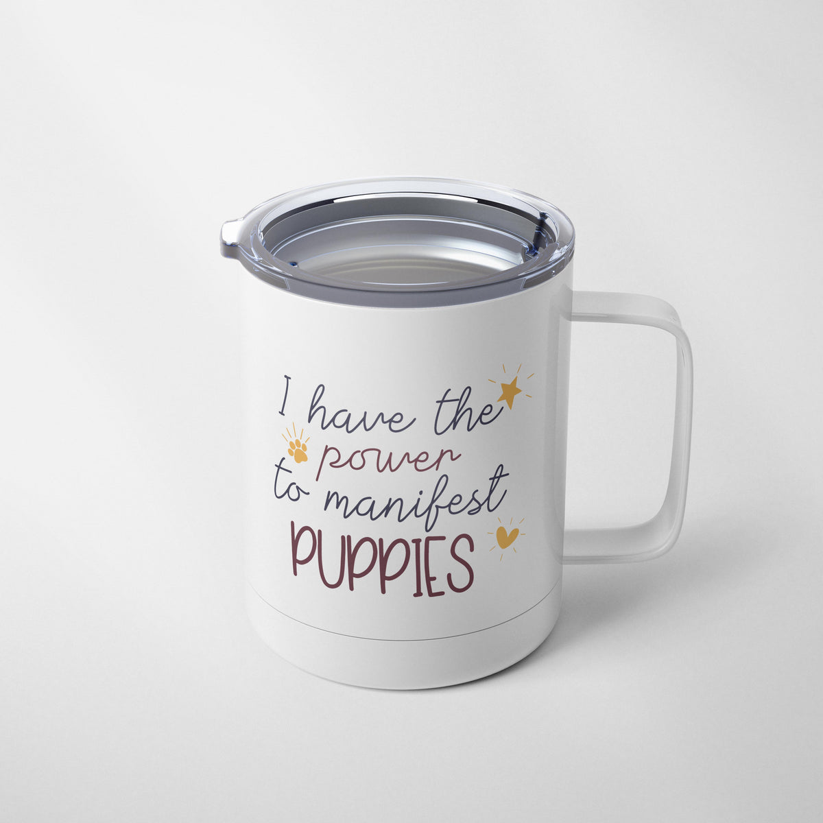 Power to Manifest Puppies Mug