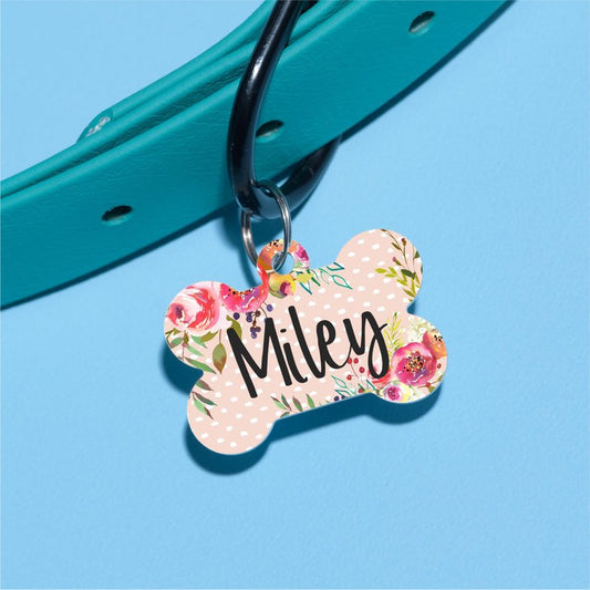 Rosie Pet ID Tag - The Dapper Paw