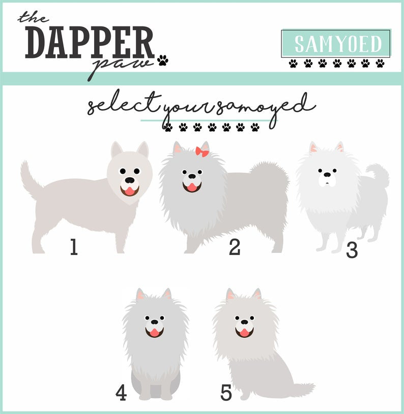 Samoyed Mouse Pad - The Dapper Paw