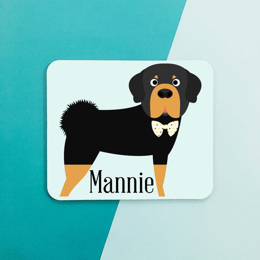 Tibetan Mastiff Mouse Pad - The Dapper Paw
